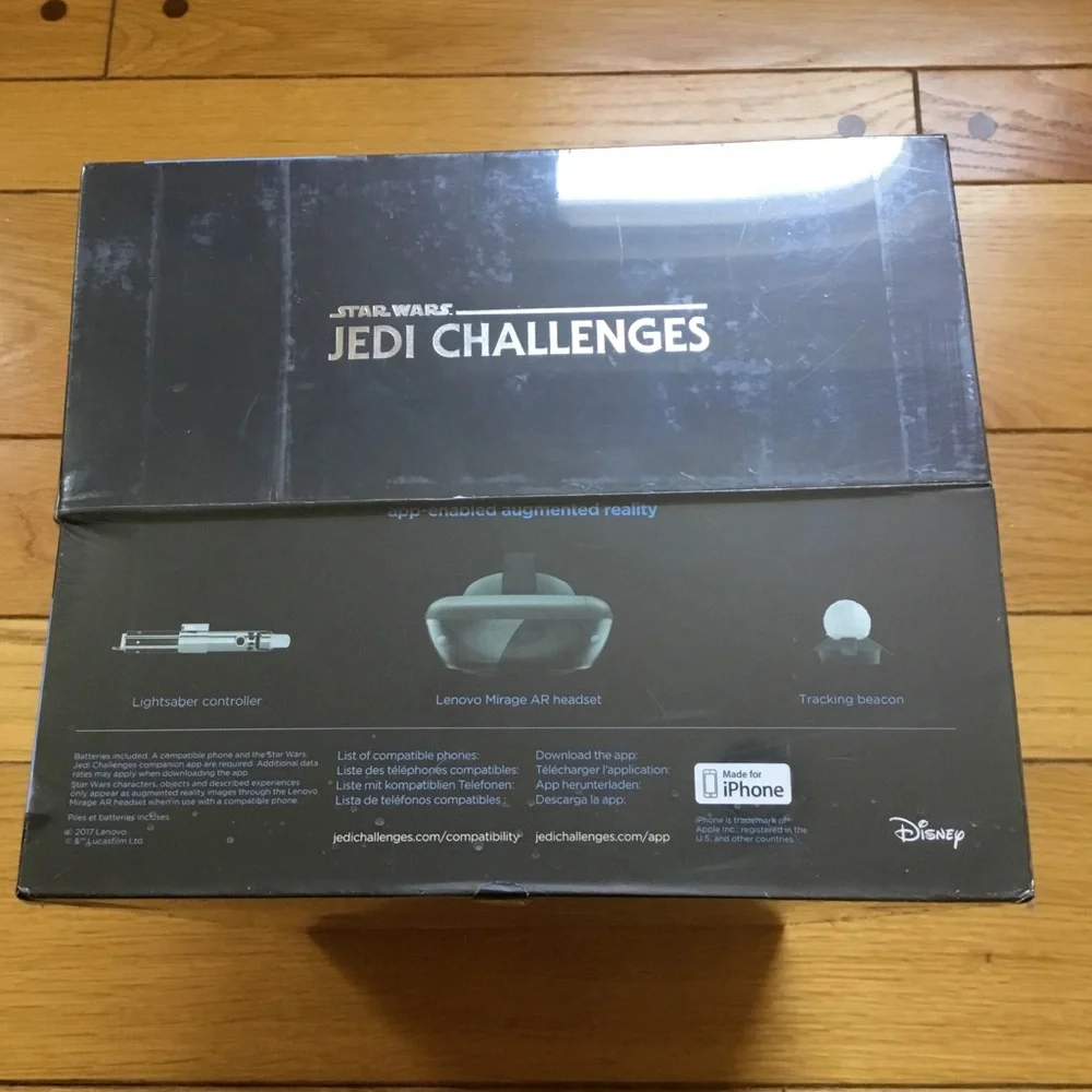 NEW Lenovo Star Wars Jedi Challenges AR Bundle Light Saber Headset
